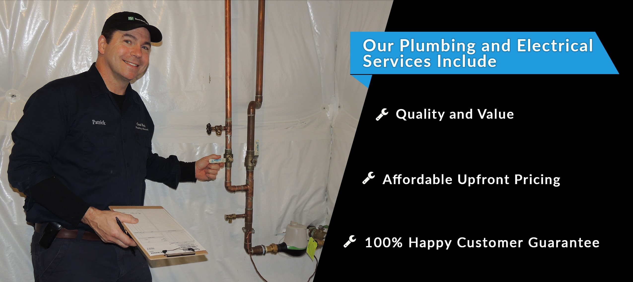 hire a plumber